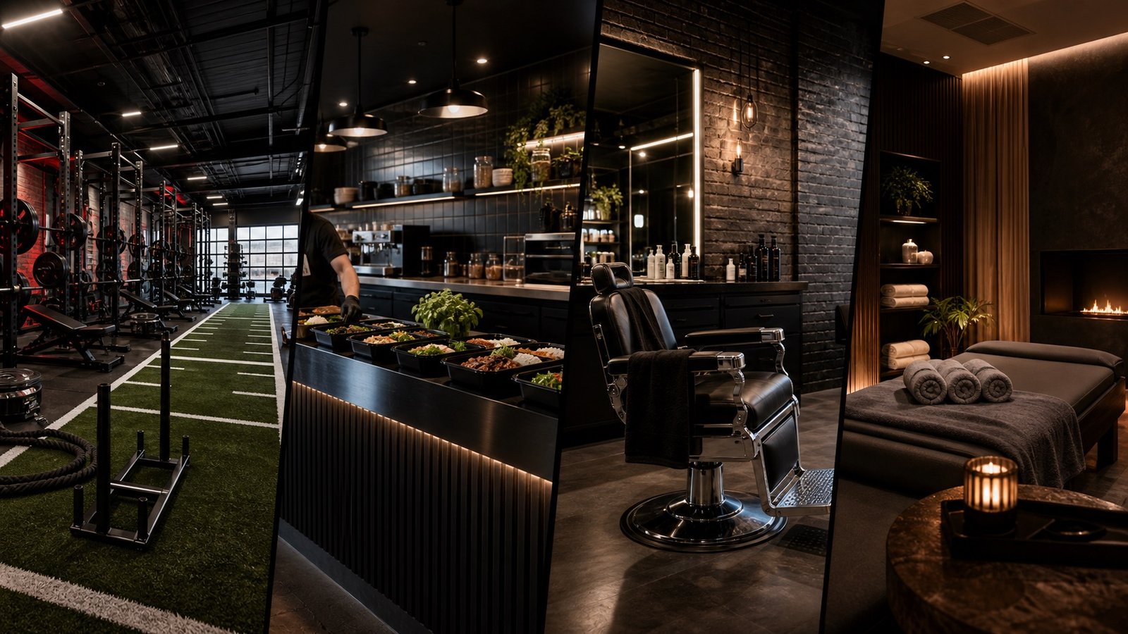 OverallDevelopment four-pillar system with training, meal prep, grooming, and recovery in one Chicago facility