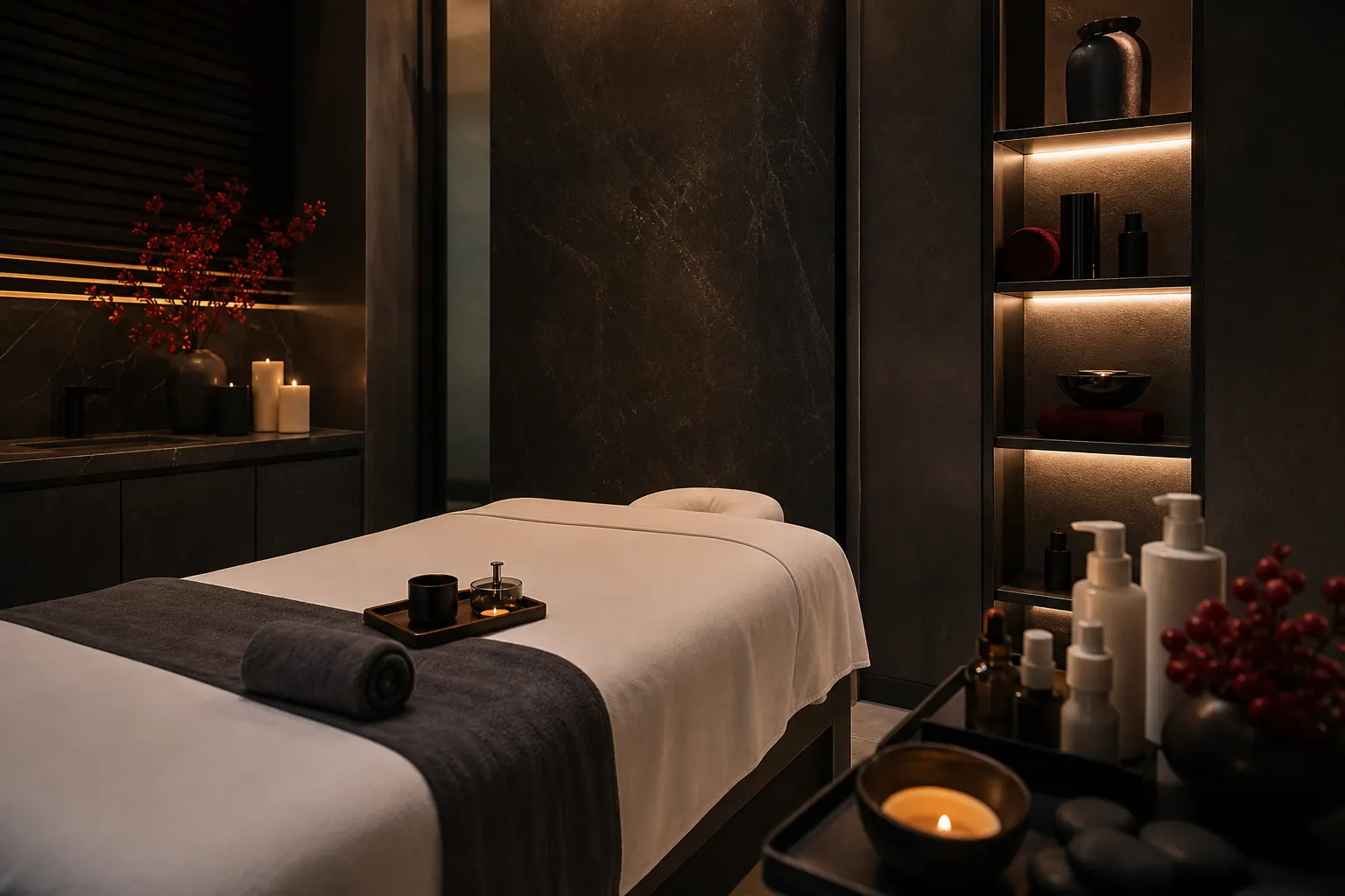 Heaven Beauty and Spa premium recovery treatment room
